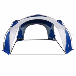 vidaXL Party Tent Garden Party Tent Gazebo Outdoor Canopy Marquee Waterproof - blue - Additional view 5