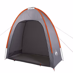 vidaXL Storage Tent Outdoor Lightweight Tent Bike Utility Tent Waterproof - grey and orange, 198 x 85 x 186 cm - Additional view 4