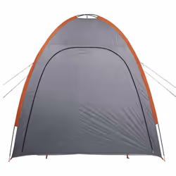 vidaXL Storage Tent Outdoor Lightweight Tent Bike Utility Tent Waterproof - grey and orange, 198 x 85 x 186 cm - Additional view 5