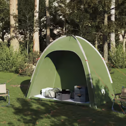 vidaXL Storage Tent Outdoor Lightweight Tent Bike Utility Tent Waterproof - green, 200 x 163 x 190 cm