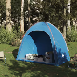 vidaXL Storage Tent Outdoor Lightweight Tent Bike Utility Tent Waterproof - blue, 200 x 163 x 190 cm