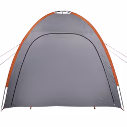 vidaXL Storage Tent Outdoor Lightweight Tent Bike Utility Tent Waterproof - grey and orange, 200 x 163 x 190 cm - Additional view 5