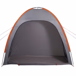 vidaXL Storage Tent Outdoor Lightweight Tent Bike Utility Tent Waterproof - grey and orange, 200 x 163 x 190 cm - Additional view 6