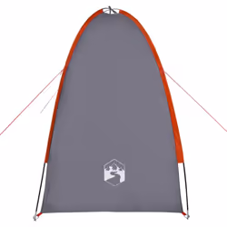 vidaXL Storage Tent Outdoor Lightweight Tent Bike Utility Tent Waterproof - grey and orange, 200 x 163 x 190 cm - Additional view 7