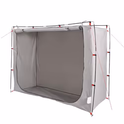 vidaXL Storage Tent Lightweight Tent Camping Utility Tent Grey Waterproof - Additional view 4