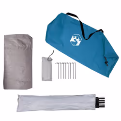 vidaXL Storage Tent Lightweight Tent Camping Utility Tent Grey Waterproof - Additional view 9