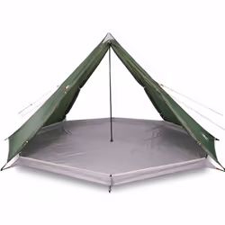 vidaXL Family Tent Tipi 8-Person Lightweight Camping Tent Green Waterproof - Additional view 4