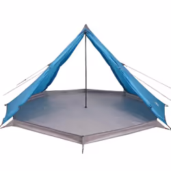 vidaXL Family Tent Tipi 8-Person Lightweight Camping Tent Blue Waterproof - Additional view 4