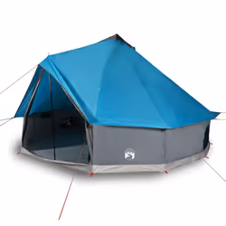 vidaXL Family Tent Tipi 8-Person Camping Tent Lightweight Tent Waterproof - blue - Additional view 6