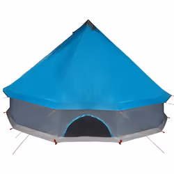 vidaXL Family Tent Tipi 8-Person Camping Tent Lightweight Tent Waterproof - blue - Additional view 8