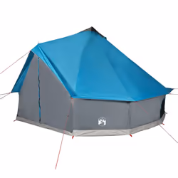 vidaXL Family Tent Tipi 8-Person Camping Tent Lightweight Tent Waterproof - blue, 8-person - Additional view 4