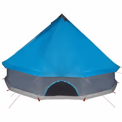 vidaXL Family Tent Tipi 8-Person Camping Tent Lightweight Tent Waterproof - blue, 8-person - Additional view 8