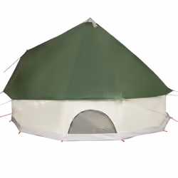 VidaXL Family Tent Tipi Olive, White Rooftop tent - Additional view 7