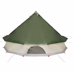 VidaXL Family Tent Tipi Olive, White Rooftop tent - Additional view 8