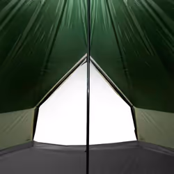 VidaXL Family Tent Tipi Olive, White Rooftop tent - Additional view 9
