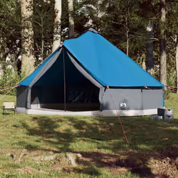 vidaXL Family Tent Tipi 8-Person Camping Tent Lightweight Tent Waterproof - blue, 12-person - Additional view 2