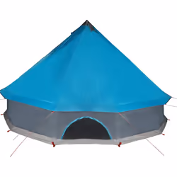 vidaXL Family Tent Tipi 8-Person Camping Tent Lightweight Tent Waterproof - blue, 12-person - Additional view 8