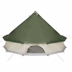 vidaXL Family Tent Tipi 8-Person Camping Tent Lightweight Tent Waterproof - green, 10-person - Additional view 8
