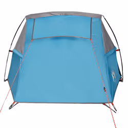 vidaXL Camping Tent Tunnel 2-Person Lightweight Tent Dome Tent Blue Waterproof - Additional view 6