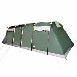 vidaXL Family Tent Tunnel Camping Tent Fishing Lightweight Tent Waterproof - green, 10-person - Additional view 4