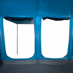 vidaXL Family Tent Tunnel Camping Tent Fishing Lightweight Tent Waterproof - blue, 10-person - Additional view 9