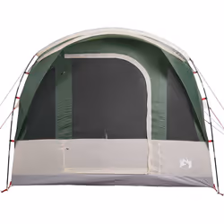 vidaXL Family Tent Tunnel 7-Person Lightweight Tent Camping Tent Waterproof - Green, 3-person - Additional view 5