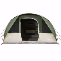 vidaXL Family Tent Tunnel 7-Person Lightweight Tent Camping Tent Waterproof - Green, 7-person - Additional view 6