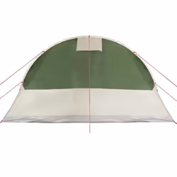 vidaXL Family Tent Tunnel 7-Person Lightweight Tent Camping Tent Waterproof - Green, 7-person - Additional view 8