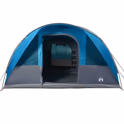 vidaXL Family Tent Tunnel 7-Person Lightweight Tent Camping Tent Waterproof - Blue, 7-person - Additional view 6