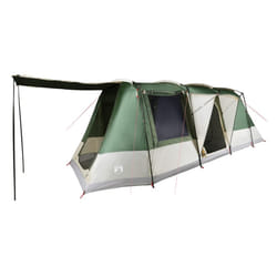 vidaXL Camping Tent Tunnel 4-Person Lightweight Tent Dome Tent Waterproof - green