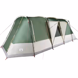 vidaXL Camping Tent Tunnel 4-Person Lightweight Tent Dome Tent Waterproof - green - Additional view 4