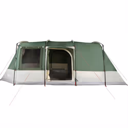 vidaXL Camping Tent Tunnel 4-Person Lightweight Tent Dome Tent Waterproof - green - Additional view 5