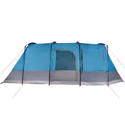vidaXL Camping Tent Tunnel 4-Person Lightweight Tent Dome Tent Waterproof - blue - Additional view 8