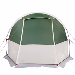 vidaXL Camping Tent Tunnel 4-Person Lightweight Dome Tent Green Waterproof - green - Additional view 6