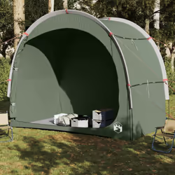 vidaXL Storage Tent Lightweight Tent Camping Utility Tent Green Waterproof