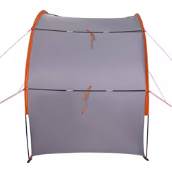 vidaXL Storage Tent Lightweight Tent Utility Tent Grey and Orange Waterproof - Additional view 7