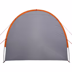 vidaXL Storage Tent Lightweight Tent Utility Tent Grey and Orange Waterproof - Additional view 8
