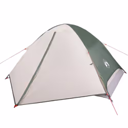 vidaXL Camping Tent Dome 2-Person Lightweight Tent Dome Tent Green Waterproof