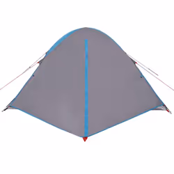 vidaXL Camping Tent Dome 4-Person Lightweight Tent Dome Tent Blue Waterproof - Additional view 5