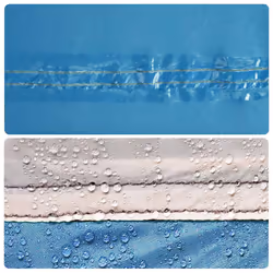 vidaXL Camping Tarp Outdoor Patio Tarpaulin Shelter Sunshade Blue Waterproof - Additional view 7