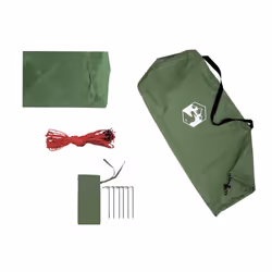vidaXL Camping Tarp Outdoor Patio Tarpaulin Shelter Sunshade Green Waterproof - Additional view 7