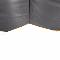 vidaXL Camping Tarp Tarpaulin Shelter Sunshade Grey and Orange Waterproof - Additional view 5