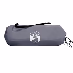 vidaXL Camping Tarp Tarpaulin Shelter Sunshade Grey and Orange Waterproof - Additional view 6
