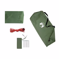 vidaXL Camping Tarp Outdoor Patio Tarpaulin Shelter Sunshade Green Waterproof - Additional view 6