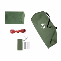 vidaXL Camping Tarp Outdoor Patio Tarpaulin Shelter Sunshade Green Waterproof - Additional view 6
