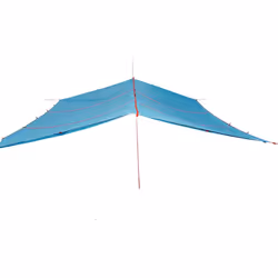 vidaXL Camping Tarp Outdoor Patio Tarpaulin Shelter Sunshade Blue Waterproof - Additional view 2
