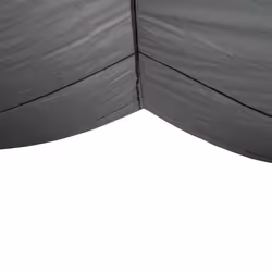 vidaXL Camping Tarp Tarpaulin Shelter Sunshade Grey and Orange Waterproof - Additional view 4