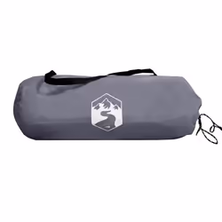 vidaXL Camping Tarp Tarpaulin Shelter Sunshade Grey and Orange Waterproof - Additional view 5
