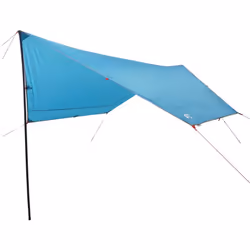 vidaXL Camping Tarp Tarpaulin Shelter Outdoor Sunshade Tent Tarp Waterproof - blue, oxford
