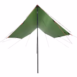 vidaXL Camping Tarp Outdoor Patio Tarpaulin Shelter Sunshade Green Waterproof - green, oxford - Additional view 2